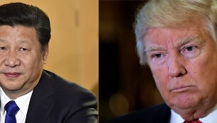 Xi Jinpingas ir Donaldas Trumpas