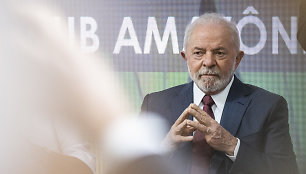 Brazilijos prezidentas Luizas Inacio Lula da Silva