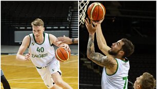 Marius Grigonis ir Joffrey Lauvergne'as