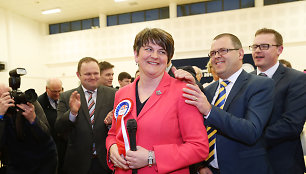 Probritiškos DUP lyderė Arlene Foster