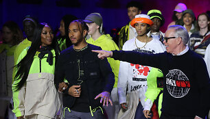 Naomi Campbell, Lewisas Hamiltonas ir Tommy Hilfigeris
