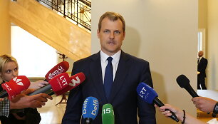 Gintautas Paluckas po susitikimo su prezidentu
