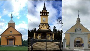 Medinės bažnyčios ir cerkvės Lietuvoje