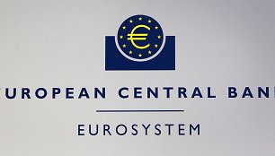 Europos centrinis banko (ECB) logotipas 