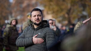 Ukrainos prezidentas Volodymyras Zelenskis