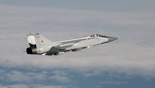 Rusijos „Mikoyan MiG-31“ naikintuvas