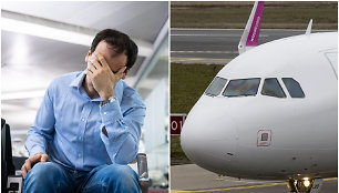 Žygimantą papiktino „Wizz Air“ oro linijų bendrovės elgesys