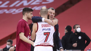 Vassilis Spanoulis ir Šarūnas Jasikevičius