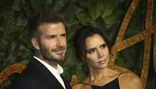 Davidas Beckhamas ir Victoria Beckham