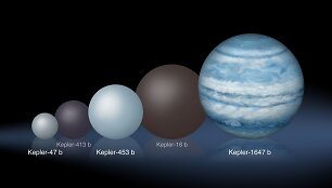 &bdquo;Nasa&ldquo; atrado planetą, kuri sukasi aplink dvi saules