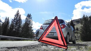 Dolomitų keliu Italijos Alpėse: nervai atlaikė, automobilis &ndash; ne