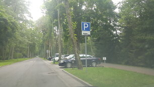 Automobilių parkavimas Palangoje