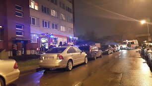 Gaisras Klaipėdos daugiabutyje