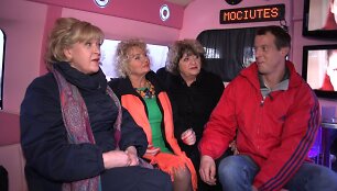 Kadras i&scaron; laidos &bdquo;Pa&scaron;ėlusios močiutės&ldquo;