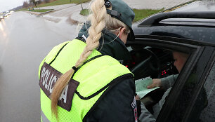 Per reidą &Scaron;iauliuose įkliuvo neblaivus mikroautobuso vairuotojas