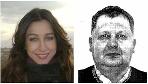 Vilma Marti&scaron;iutė ir jos nužudymu įtariamas Rolandas Ambroza