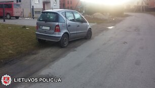 Eismo įvykyje dalyvavęs &bdquo;Mercedes-Benz&ldquo;