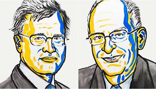 Oliveris Hartas ir Bengtas Holmstr&ouml;mas