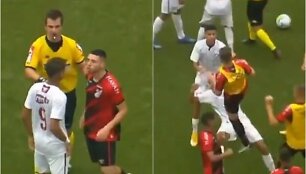 Masinės mu&scaron;tynės rungtynėse Brazilijoje