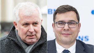 Arvydas Anu&scaron;auskas ir Laurynas Kasčiūnas