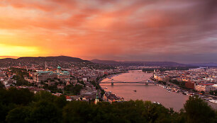 Saulėlydis Budape&scaron;te