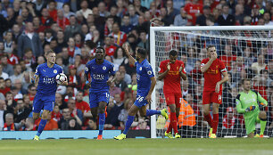"Leicester City" pralaimėjo "Liverpool" komandai