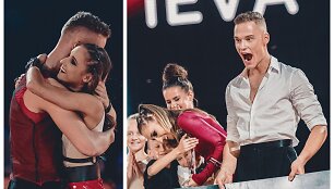 Ieva Riep&scaron;aitė ir Justinas Mejeris