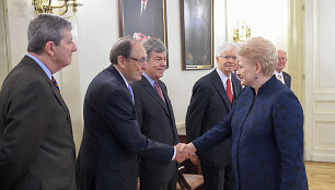 Prezidentės Dalios Grybauskaitės susitikimas su Jungtinių Amerikos Valstijų Kongreso delegacijos nariais