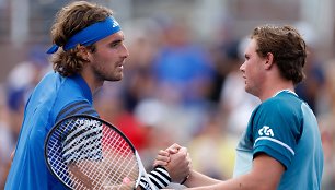 Stefanos Tsitsipas ir Dominicas Strickeris