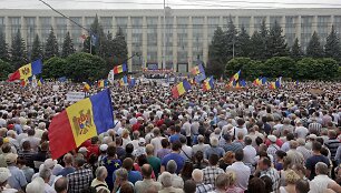 Protestai Moldovoje