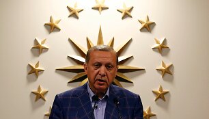 Turkijos prezidentas Recepas Tayyipas Erdoganas