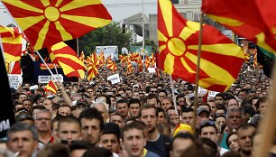 Protestai Makedonijoje