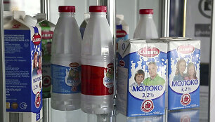 Netoli Černobylio zonos esančios įmonės &bdquo;Milkavita&ldquo; produkcija