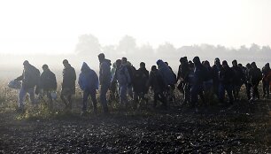 Slovėniją pasiekė rekordinis skaičius migrantų
