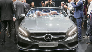 &bdquo;Mercedes-benz&ldquo; S klasės kabrioletas