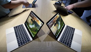 „Apple“ pristatė naujajį itin ploną ir lengvą „MacBook“