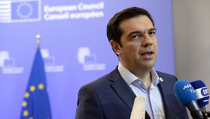 Graikijos premjeras Aleksis Cipras
