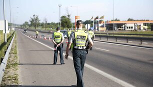 Rytinis kelių policijos reidas
