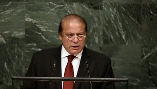 Pakistano premjeras Nawazas Sharifas