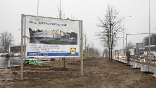 „Lidl“ parduotuvė Dariaus ir Girėno gatvėje