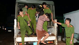Vietnamo pareigūnai ie&scaron;ko pabėgusių narkomanų
