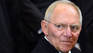 Vokietijos finansų ministras Wolfgangas Schauble