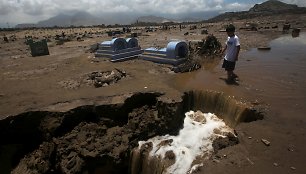 Potvyniai ir purvo nuošliaužos Peru