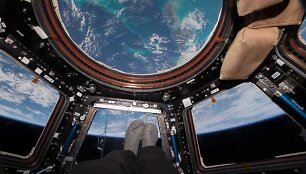 Astronauto Scotto Kelly darytos nuotraukos i&scaron; TKS
