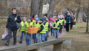 Tradicinė inkilų kėlimo akcija