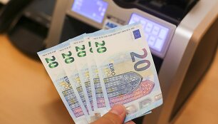 Lietuvos bankas pristatė naują 20 eurų banknotą