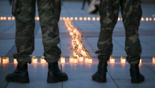 Katedros aik&scaron;tėje &ndash; 2000 žvakelių Antrojo pasaulio aukoms atminti