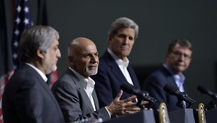 Afganistano prezidentas Ashrafas Ghani JAV.