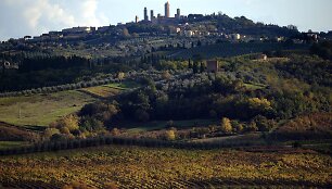 Kaimas Italijos Toskanijos regione