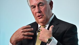 &bdquo;ExxonMobil&ldquo; generalinis direktorius Rexas Tillersonas